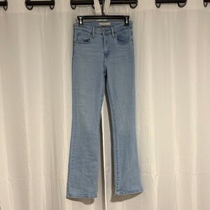 Levi's Light Blue High Rise Bootcut Jeans